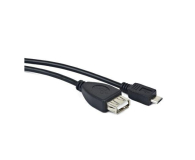 Natec KABEL USB MICRO BM->AF USB 2.0 15CM OTG 15CM - 1451116 - zdjęcie 3